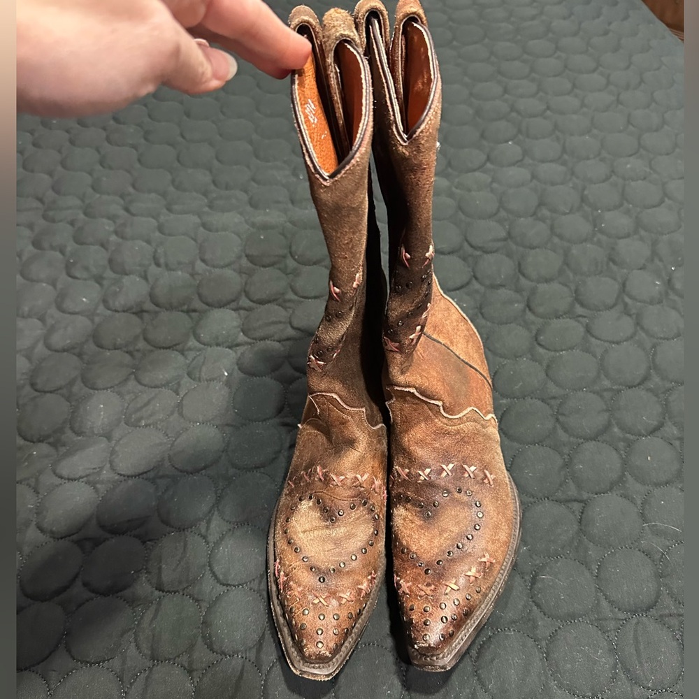 Vintage Dan Post Cowboy Boots